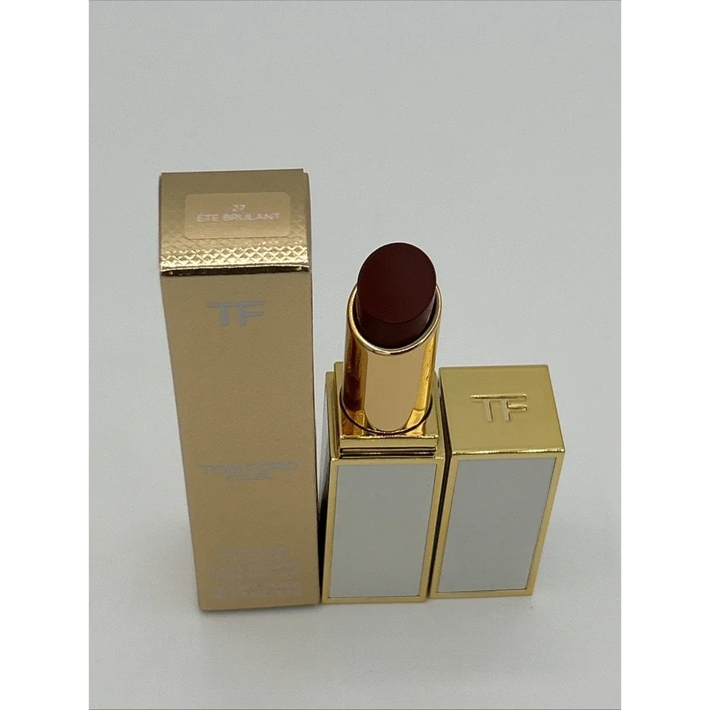 Tom Ford Soleil Ultra Shine Lip Color 27 ETE BRULANT .11oz Lipstick NEW